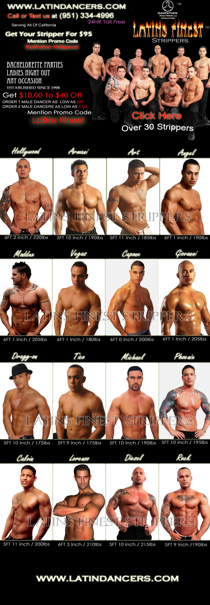 Male Strippers Ontario